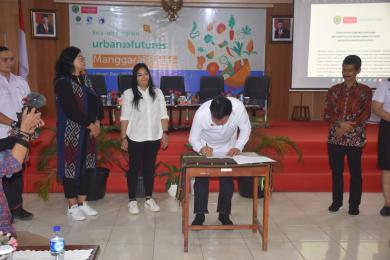 Mabar Jadi Lokus Program Urban Futures, Wabup Yulianus Apresiasi BAPPENAS